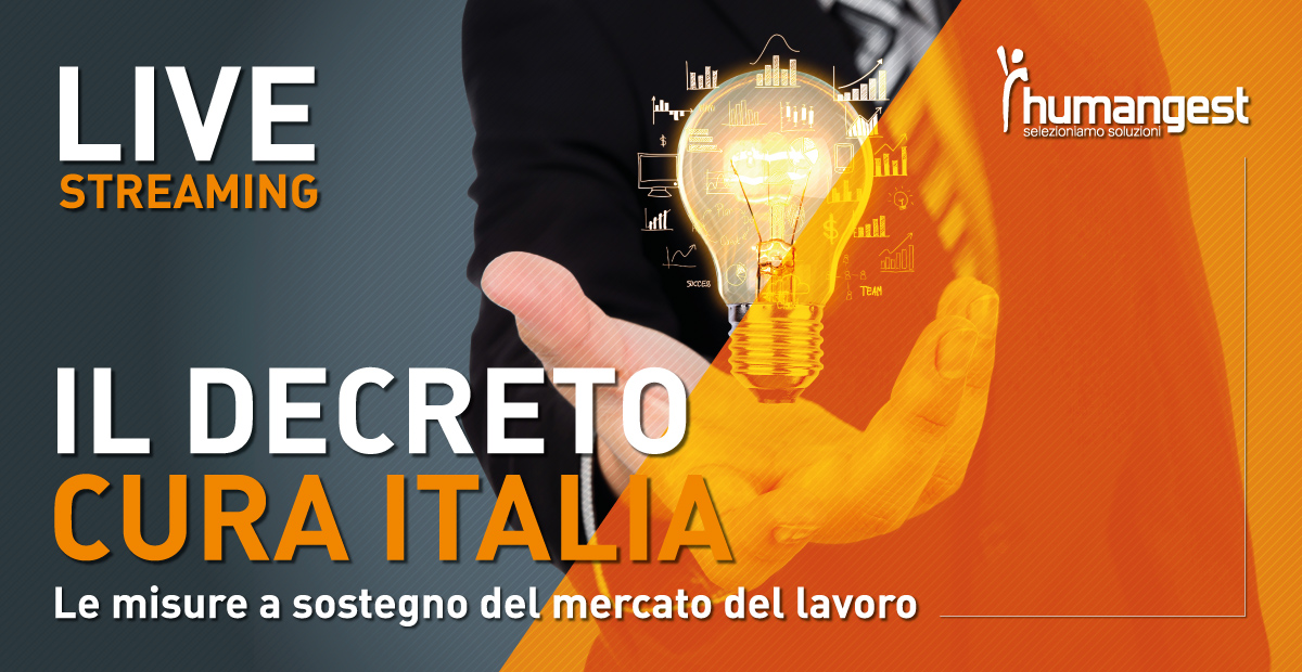 DECRETO CURA ITALIA: RIVIVI IL LIVE